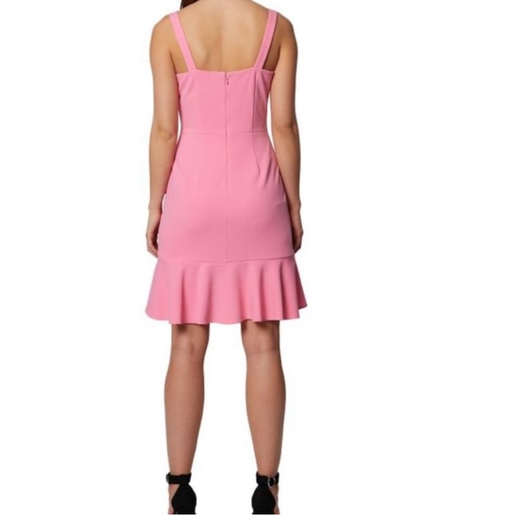 Sage Collective NWT Ruffled Bodycon Dress 2 Morning Glory - Picture 2 of 8